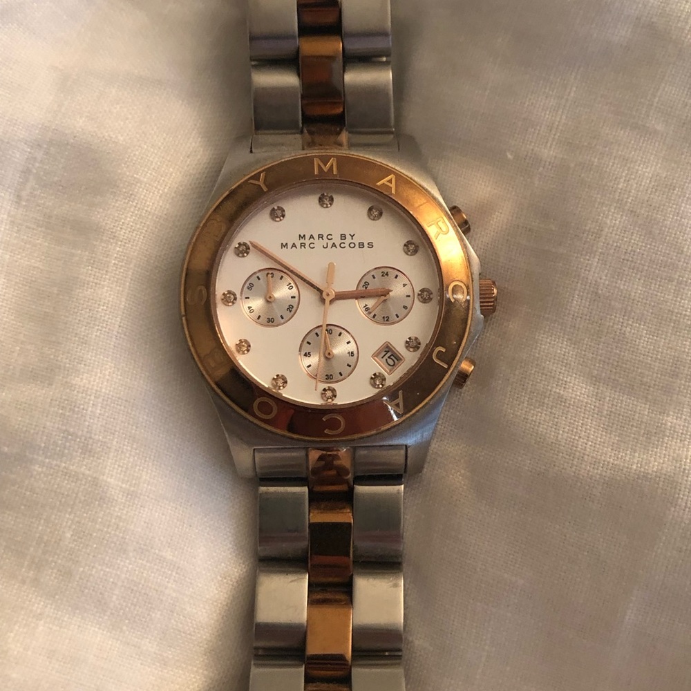 Marcc Jacobs Two-Tone Stainless Steel Watch